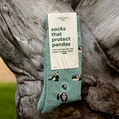 Adult Socks that Protect Pandas