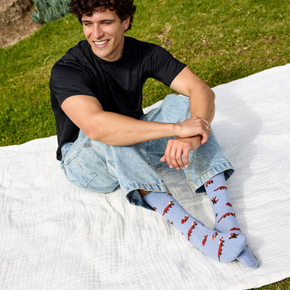 Adult Socks that Protect Red Pandas