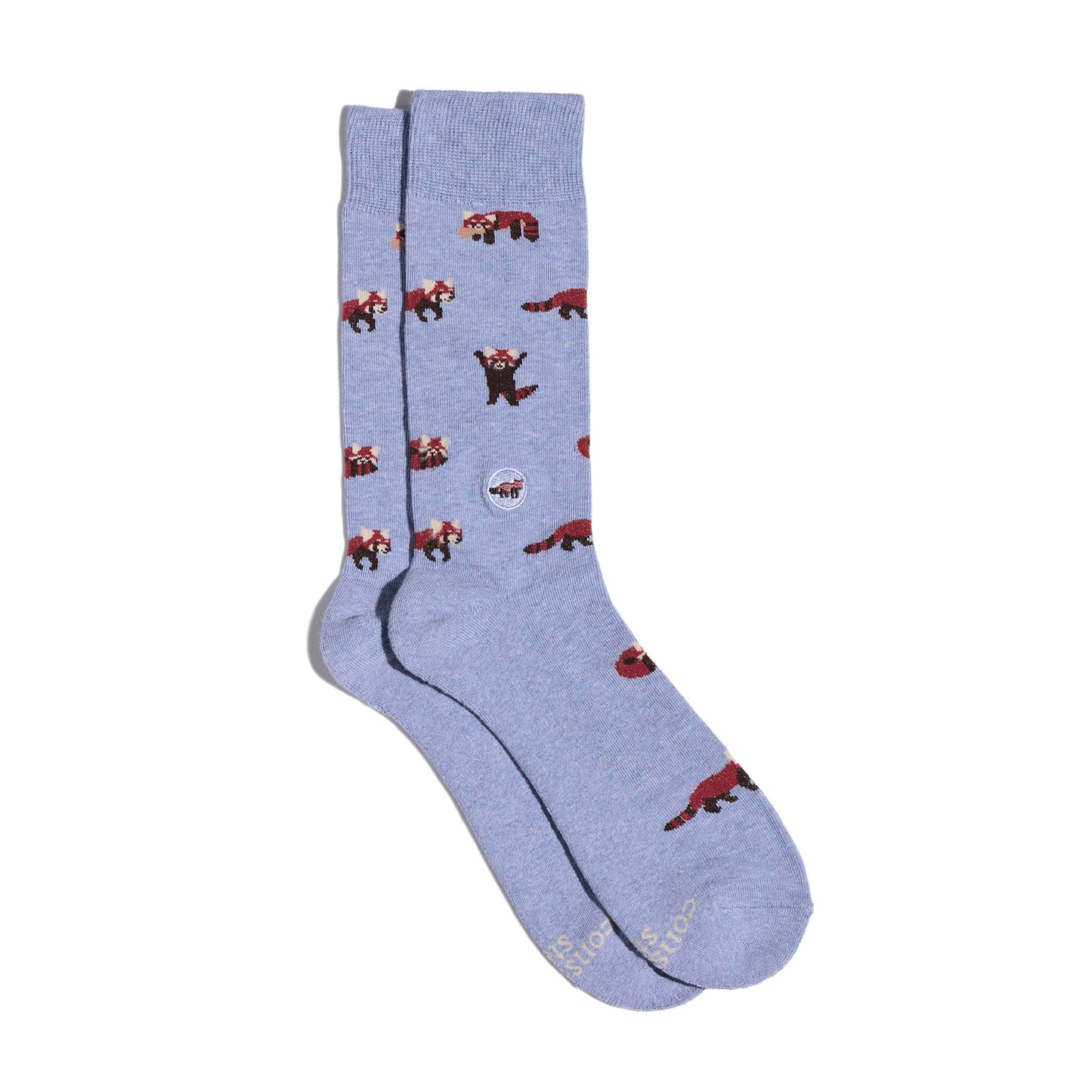 Adult Socks that Protect Red Pandas