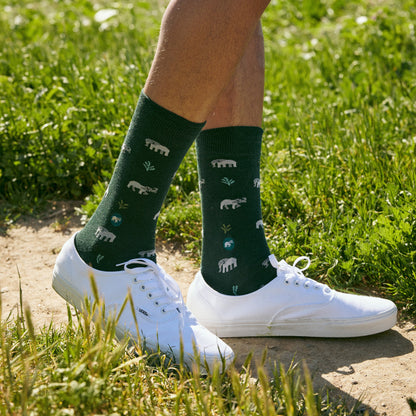 Adult Socks that Protect Elephants