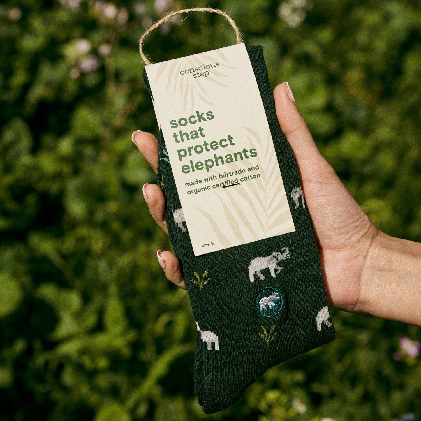 Adult Socks that Protect Elephants