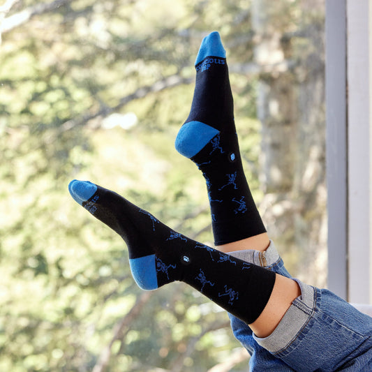 Adult Socks that Give Books