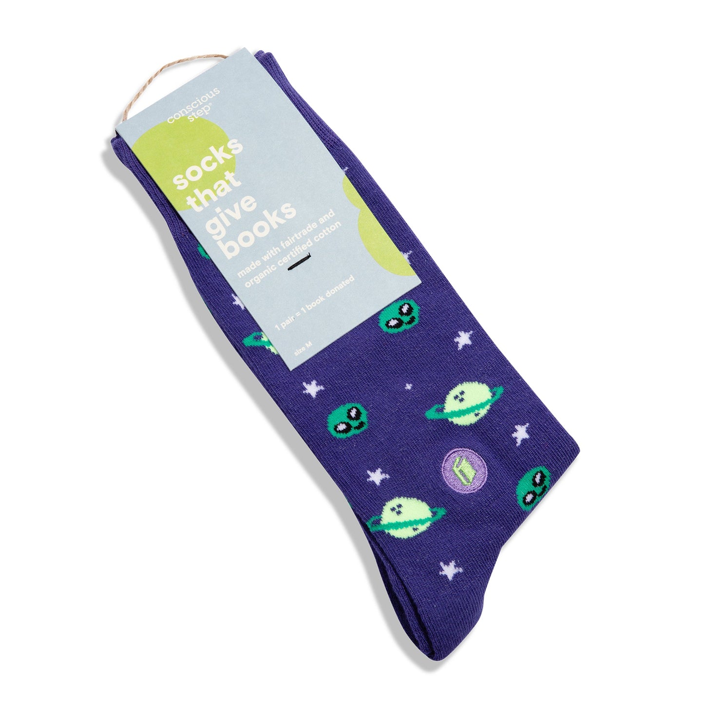 Adult Socks that Give Books