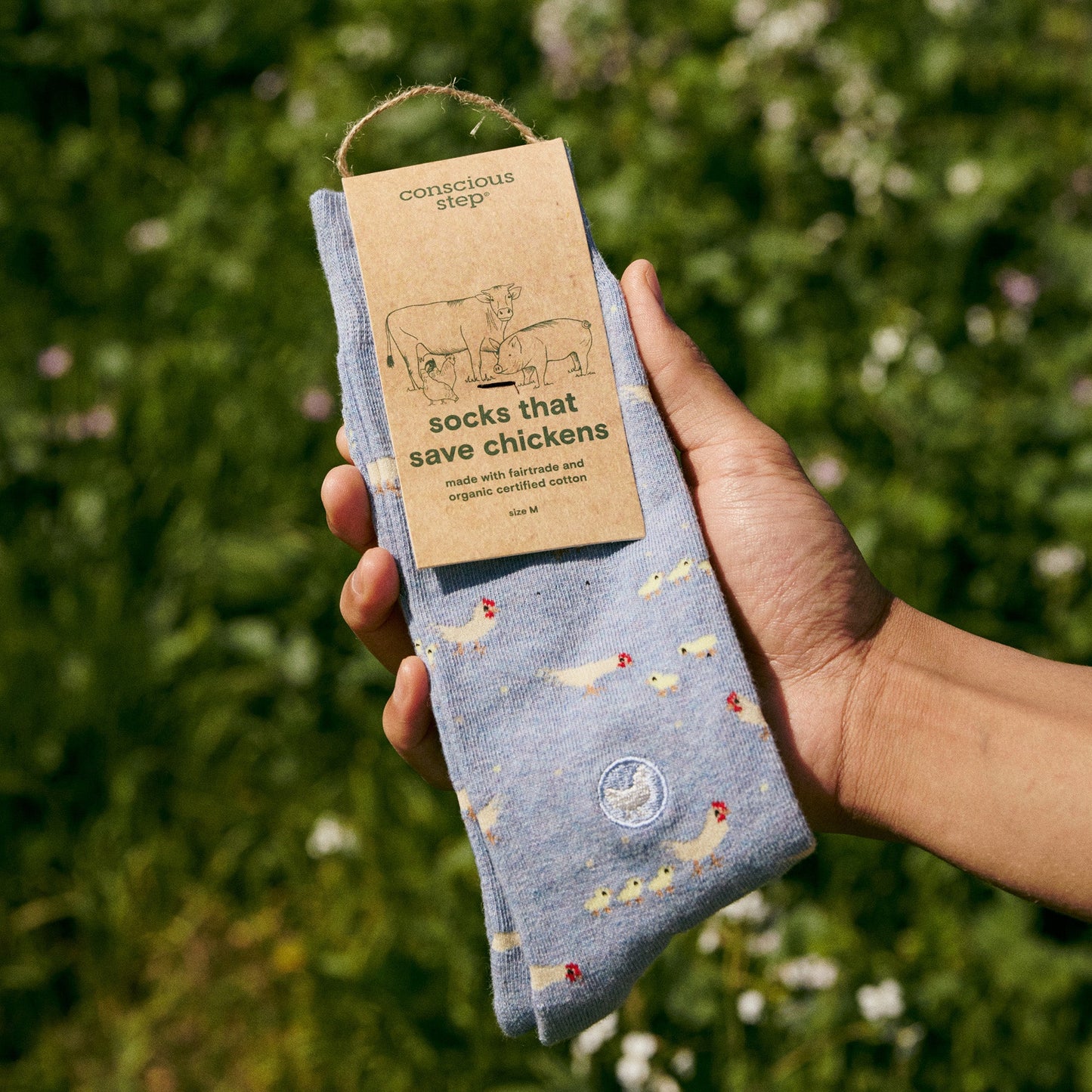 Adult Socks that Save Chickens