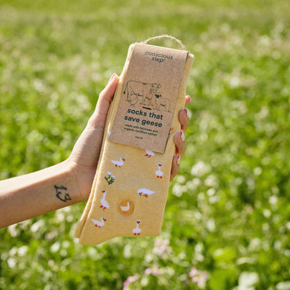 Adult Socks that Save Geese