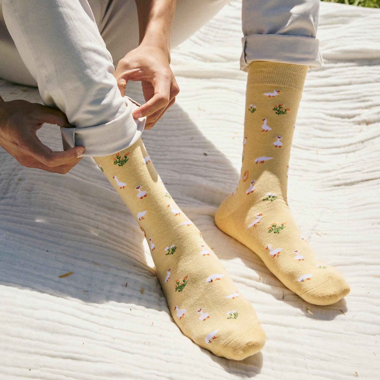 Adult Socks that Save Geese