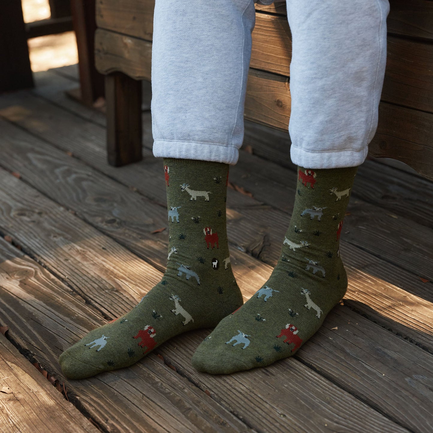 Adult Socks that Save Goats