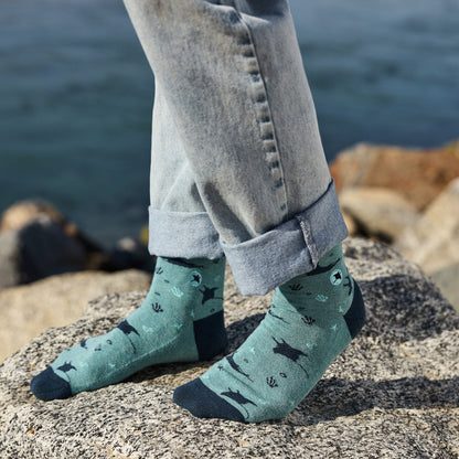 Adult Socks that Protect Manta Rays