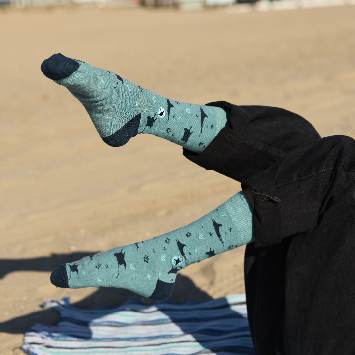 Adult Socks that Protect Manta Rays