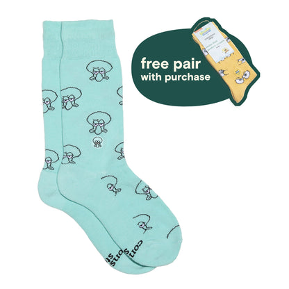 Adult Squidward Socks that Protect Oceans
