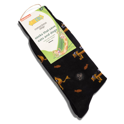 CatDog Adult Socks that Save Cats and Dogs
