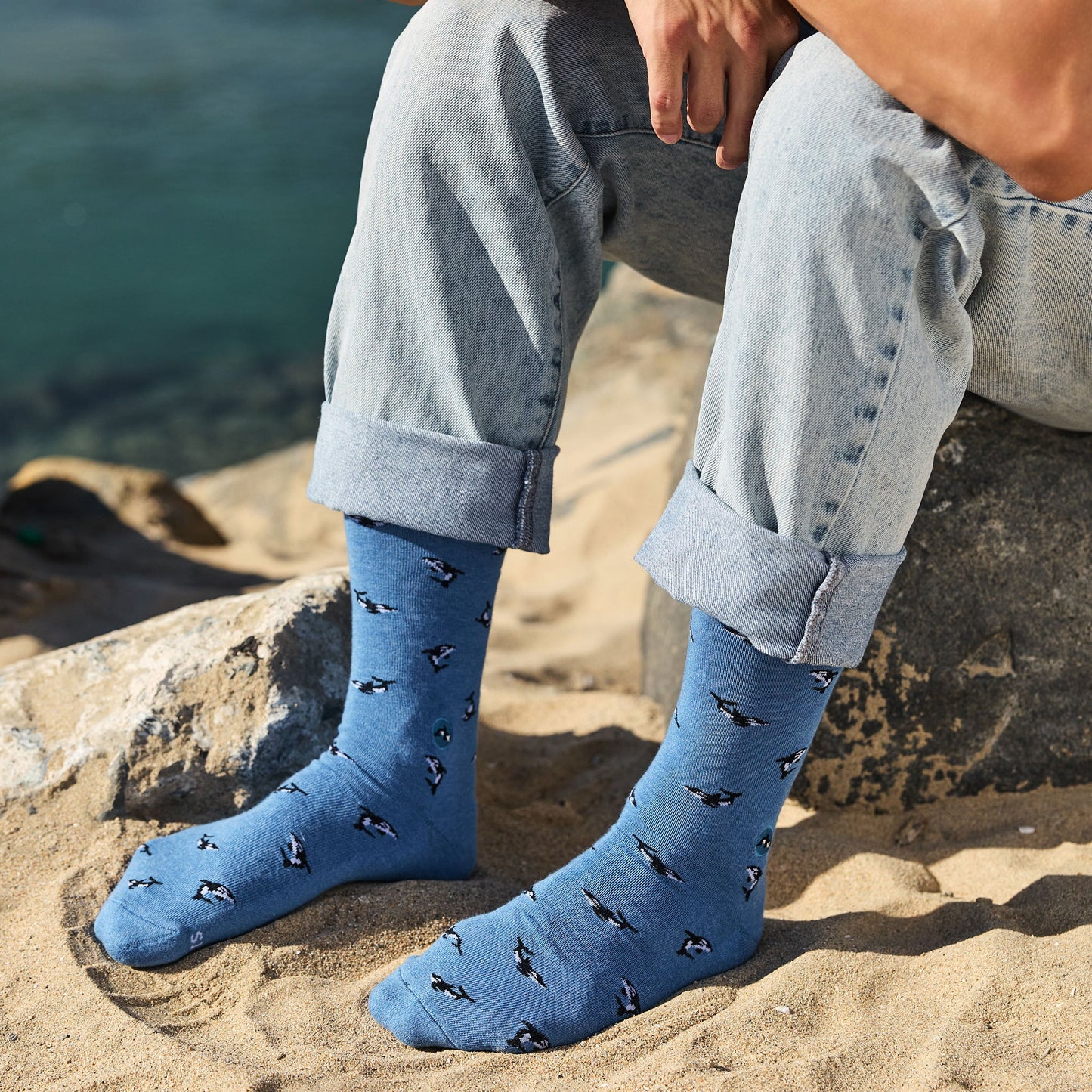 Adult Socks that Protect Orcas
