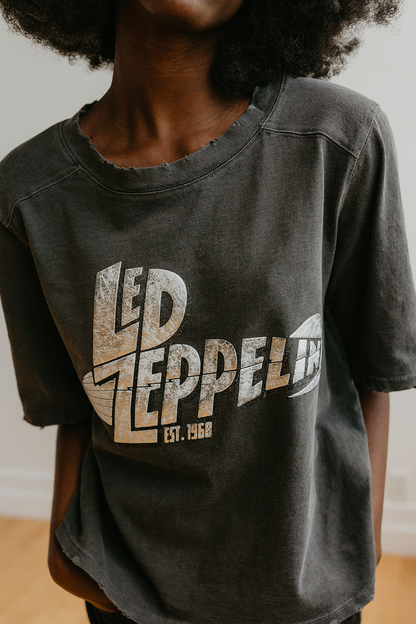 Adults Led Zeppelin Mothership 1968 Tee