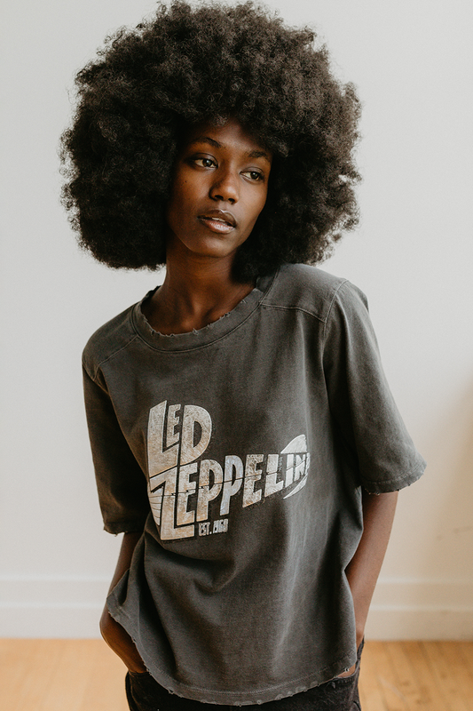 Adults Led Zeppelin Mothership 1968 Tee