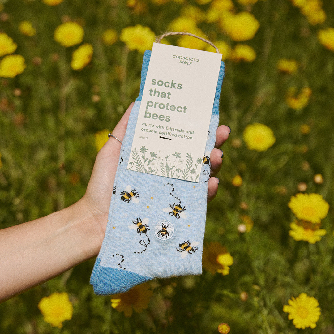 Adult Socks that Protect Bees