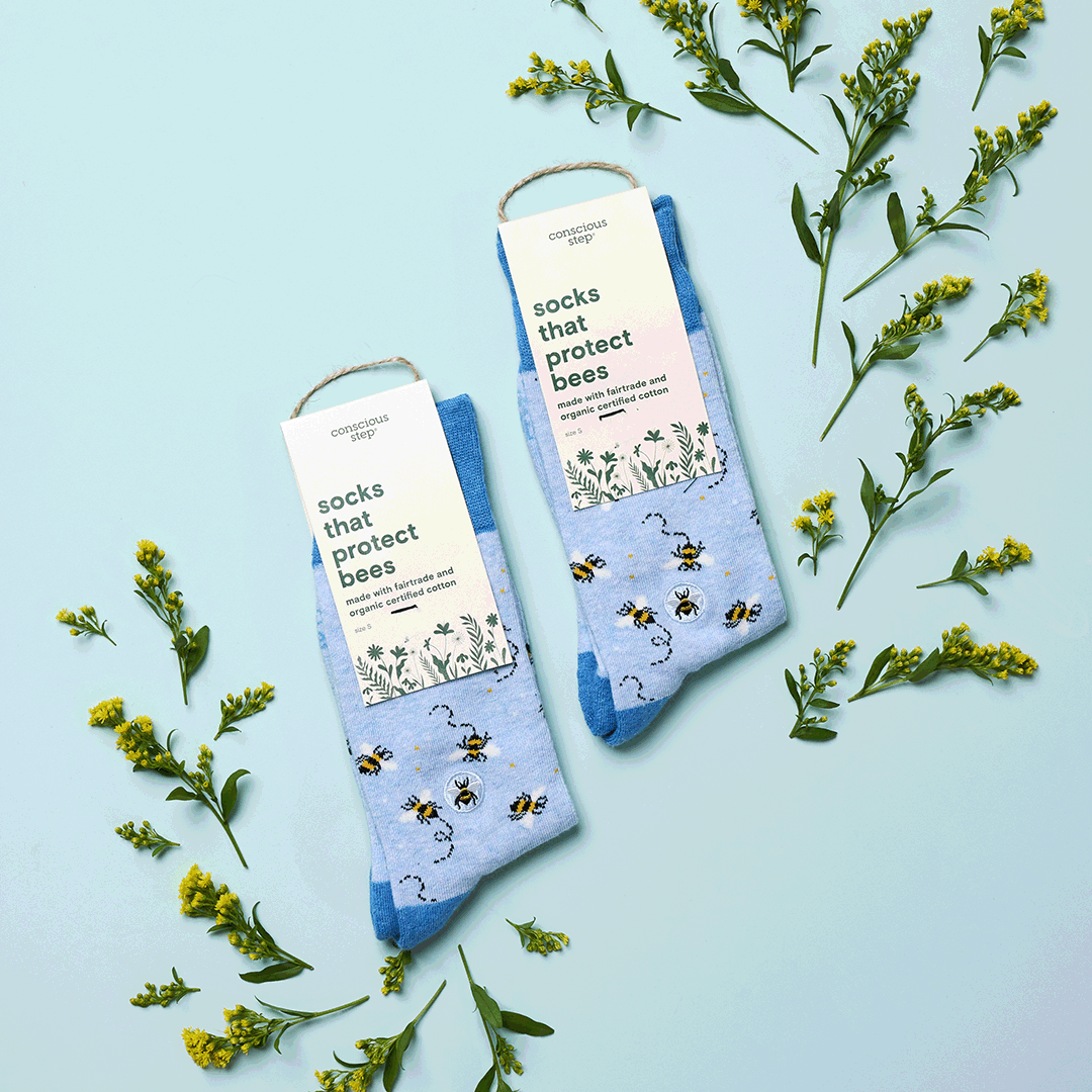 Adult Socks that Protect Bees