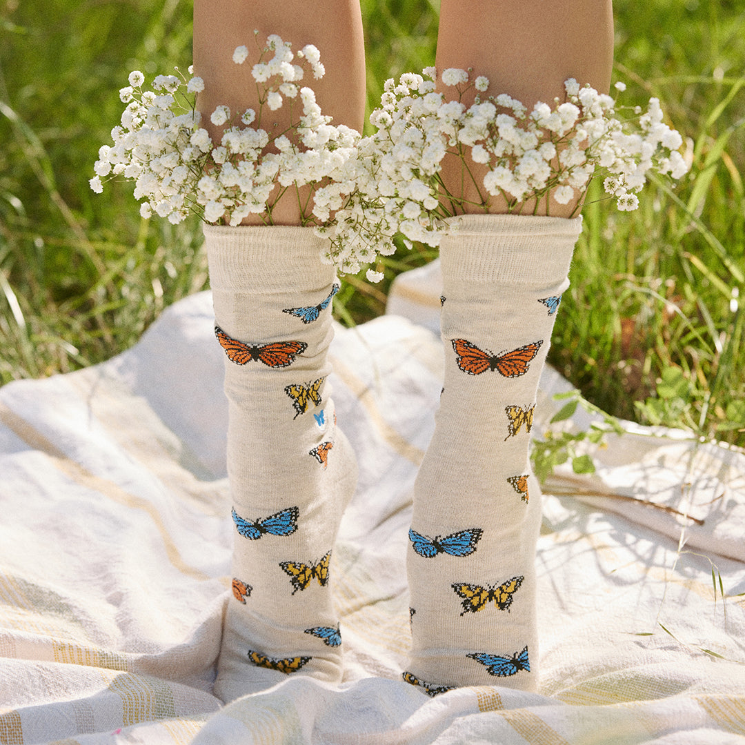 Protect Pollinators Adult Socks Gift Box