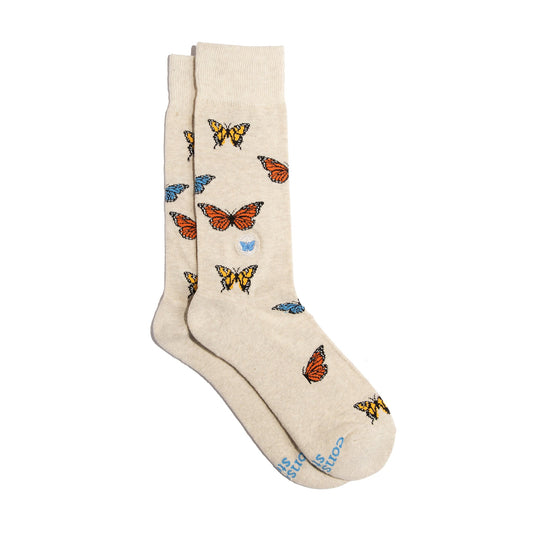 Adult Socks that Protect Butterflies