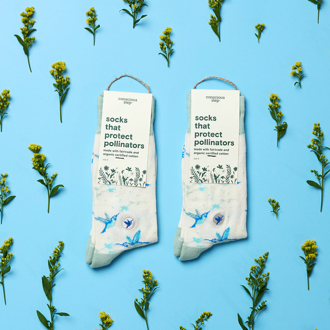 Adult Socks that Protect Pollinators