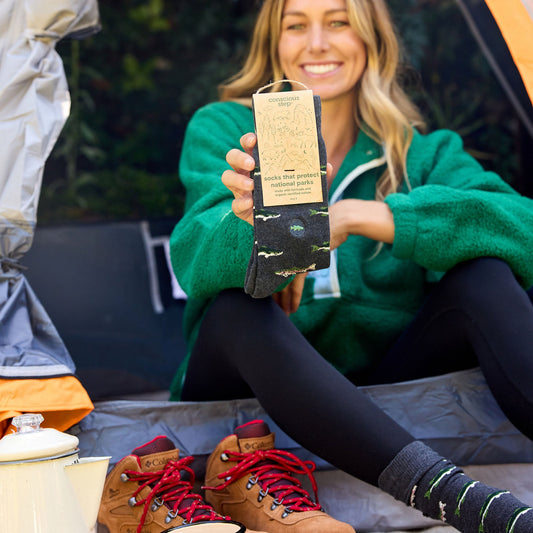 Adult Socks that Protect National Parks