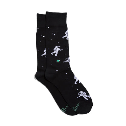 Adult Socks that Support Space Exploration