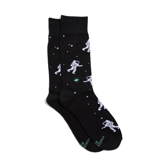 Adult Socks that Support Space Exploration