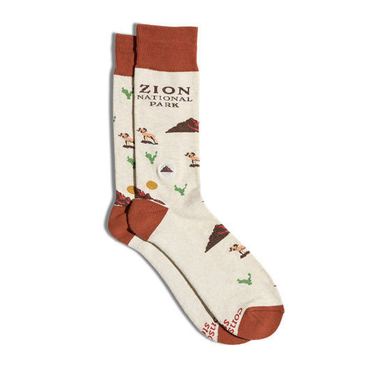 Adult Socks that Conserve Landscapes
