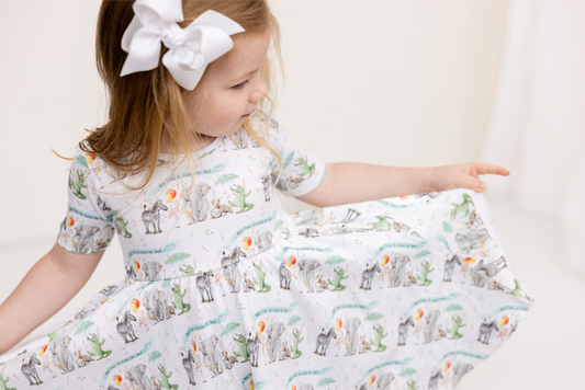 Organic Cotton Girls Dress - And They All Asked for You