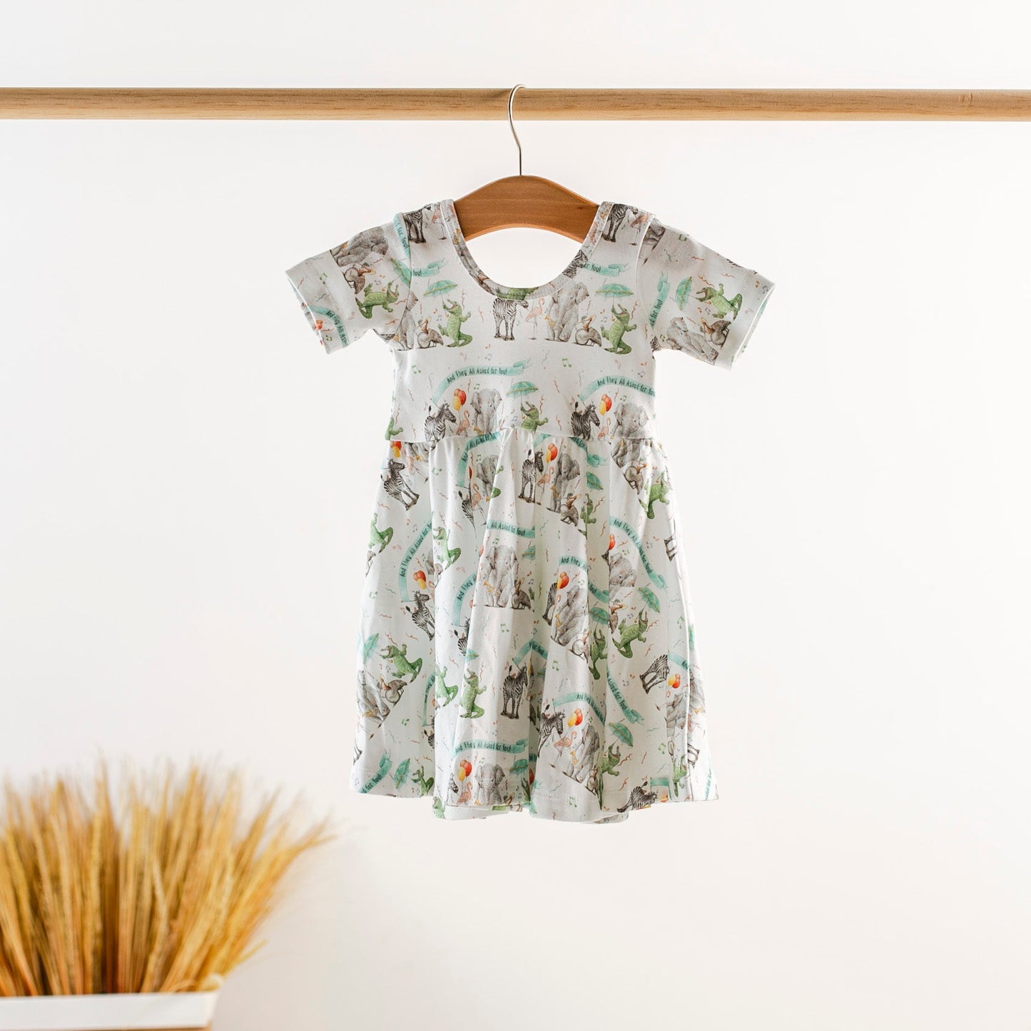 Organic Cotton Girls Dress - And They All Asked for You