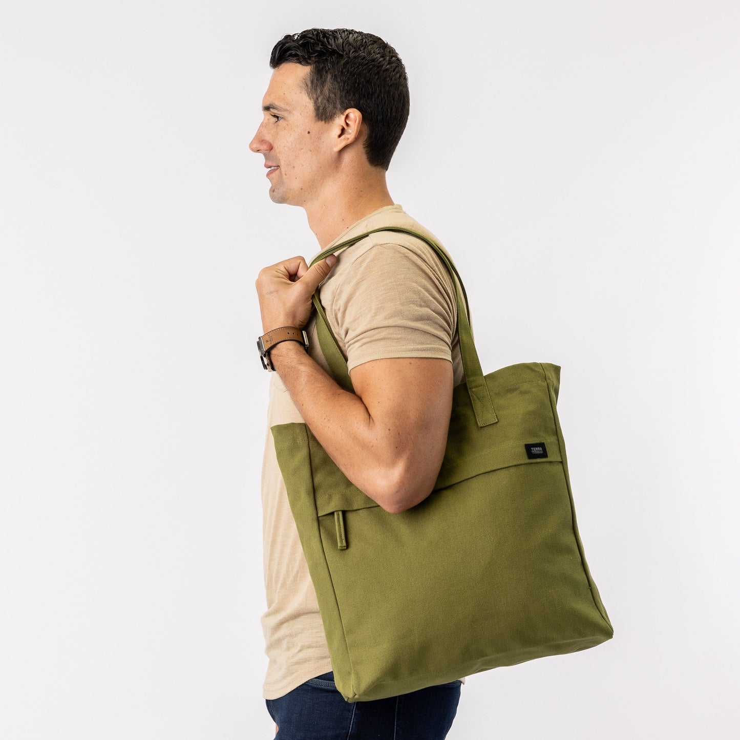 Organic Cotton Executive Work Tote Bag