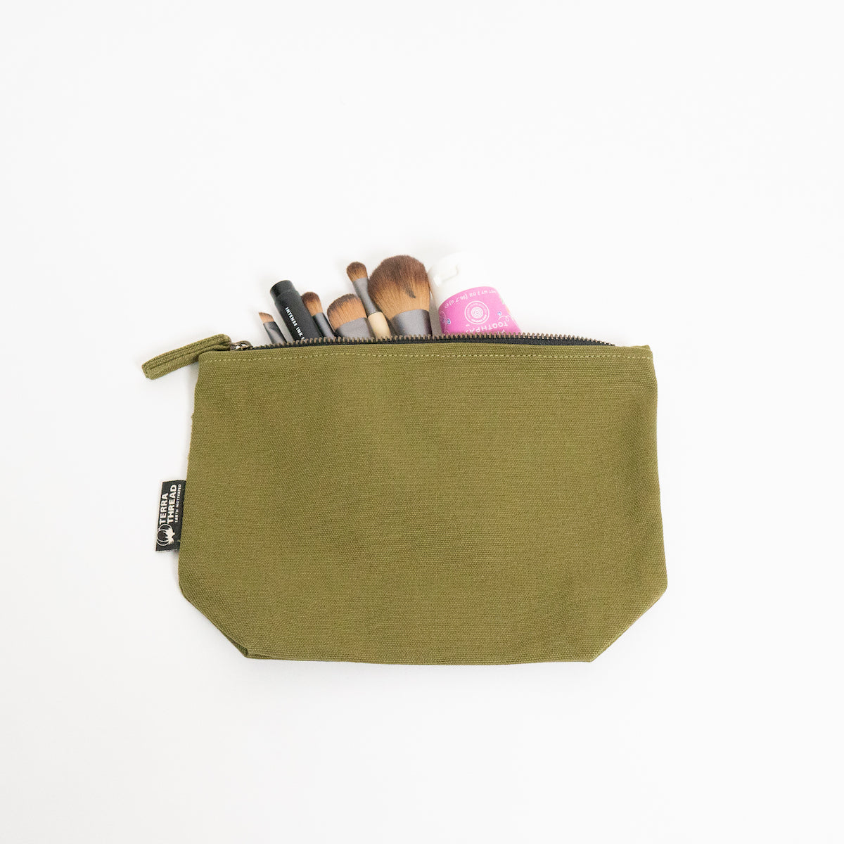 Organic Cotton Makeup Bag - Lok Pouch