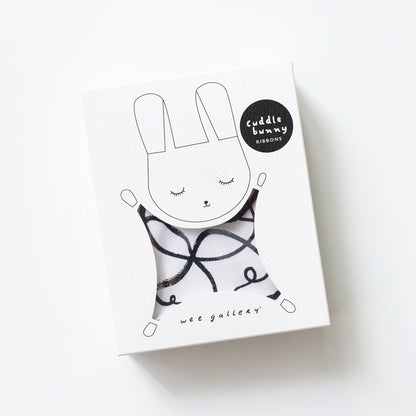 Organic Baby Cuddle Bunny - Ribbons