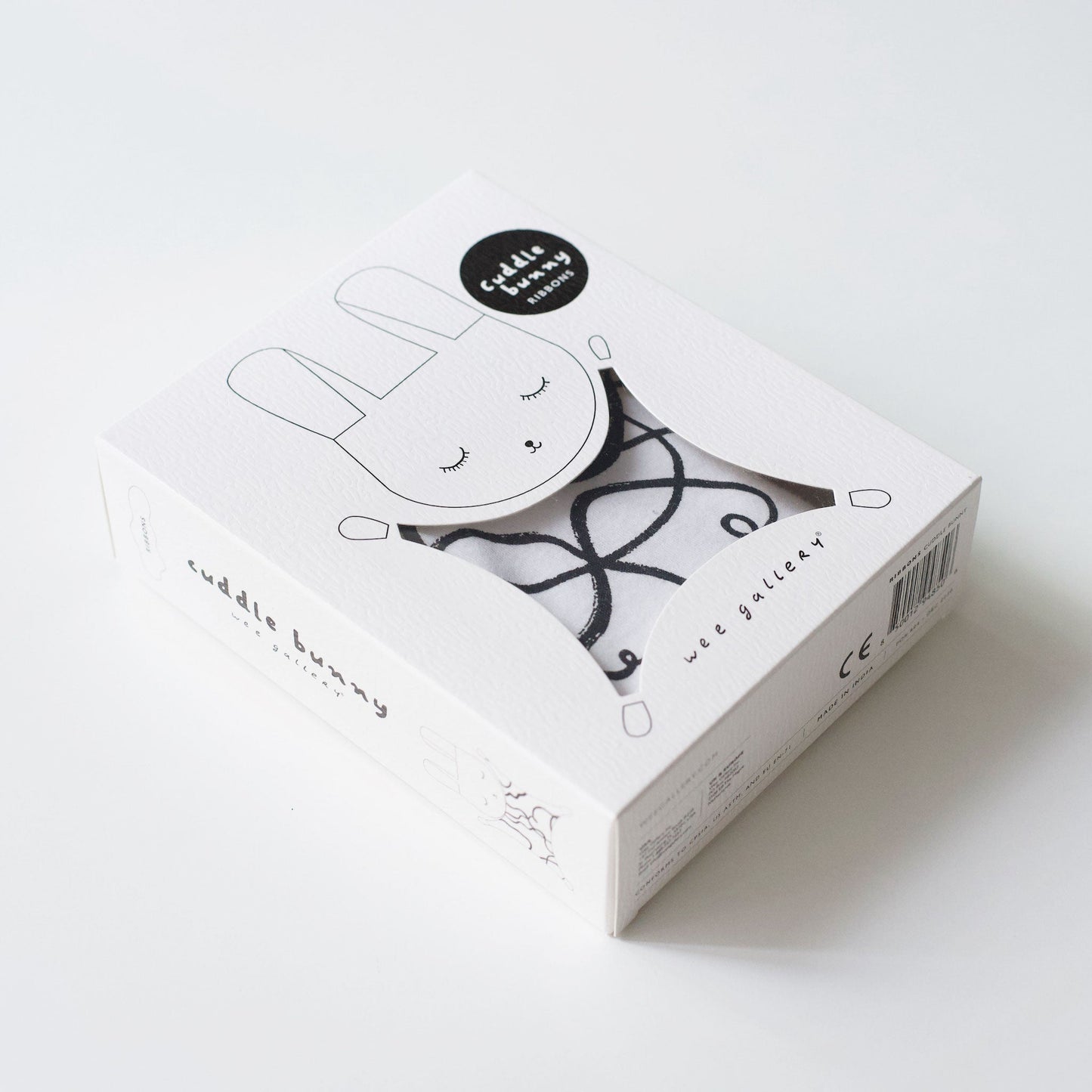 Organic Baby Cuddle Bunny - Ribbons
