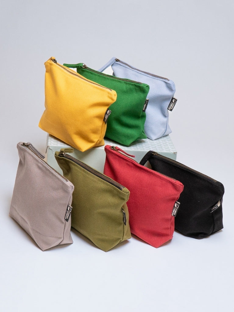 Organic Cotton Makeup Bag - Lok Pouch