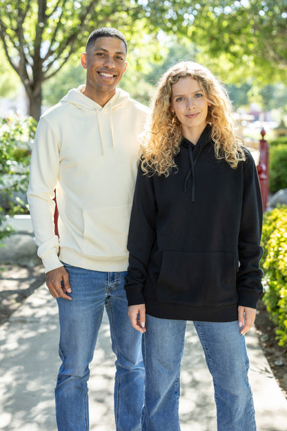 Adult Unisex Organic Cotton Pullover Hoodies
