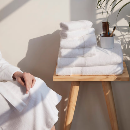 6pc Organic Cotton Towel Set