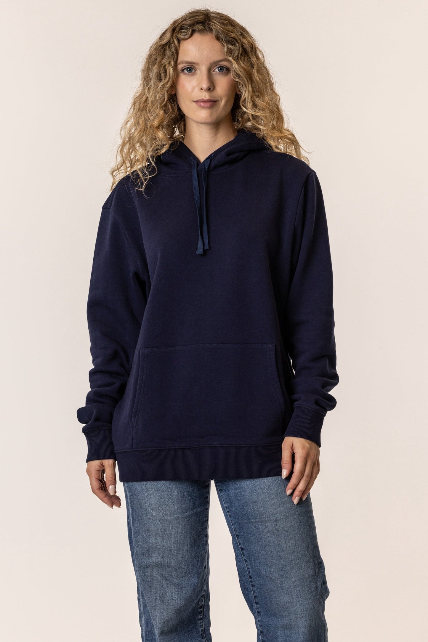 Adult Unisex Organic Cotton Pullover Hoodies