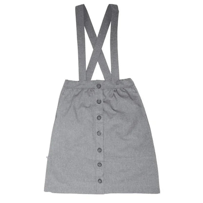 Girls Organic Parker Pinafore 2-in-1 Skirt