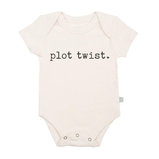 Organic Baby Graphic Bodysuit - Plot Twist