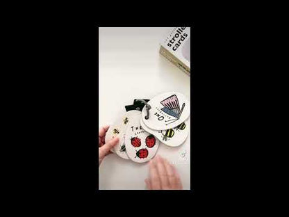Baby & Toddler Stroller Cards Activity - I See Bugs to Count