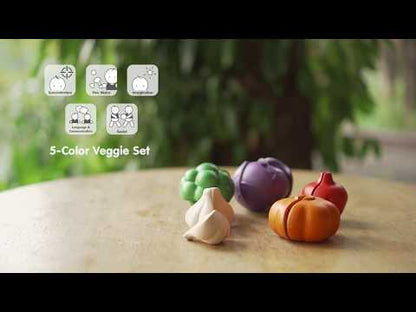 5 Colors Veggie Set