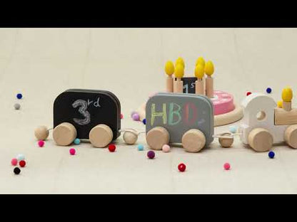 Wooden Toy Celebration Train