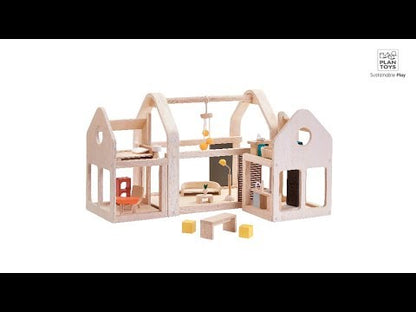 Slide N Go Wooden Dollhouse
