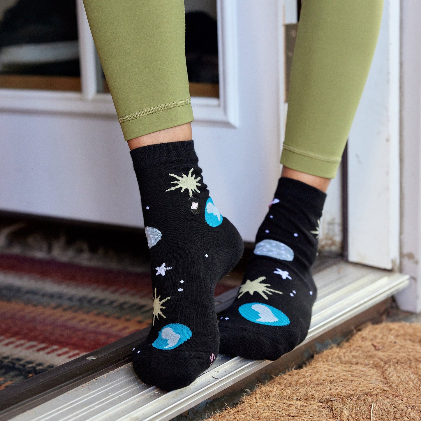 Adult Socks that Support Space Exploration