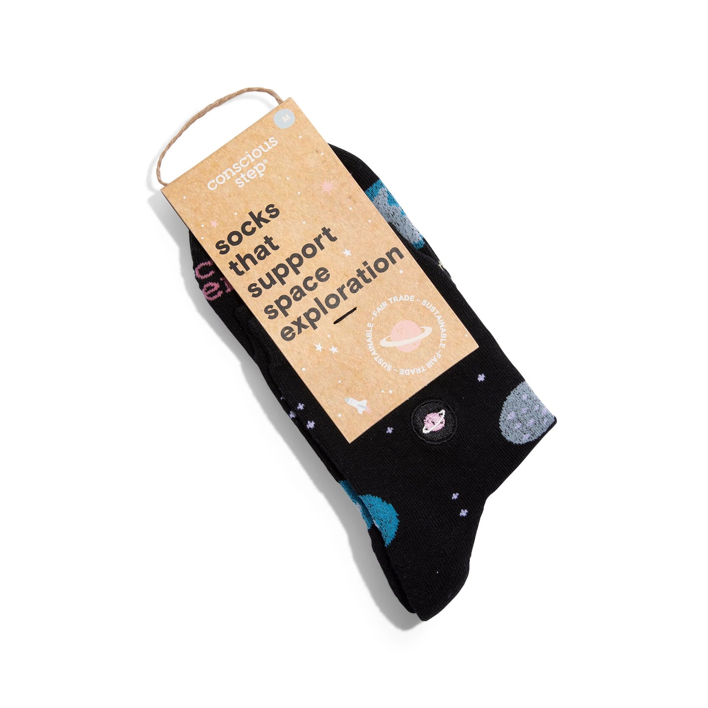Adult Socks that Support Space Exploration