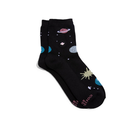 Adult Socks that Support Space Exploration