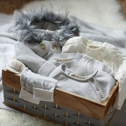 Organic Baby Raglan Knit Romper