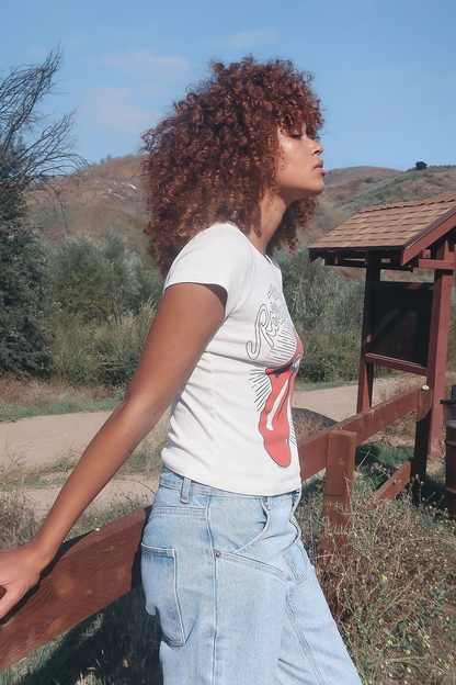 Women's Organic Rolling Stones Ruby Tuesday Tee