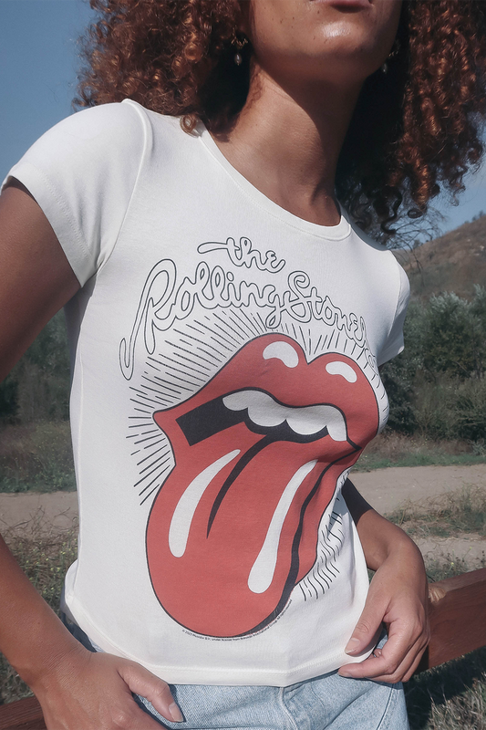 Women's Organic Rolling Stones Ruby Tuesday Tee