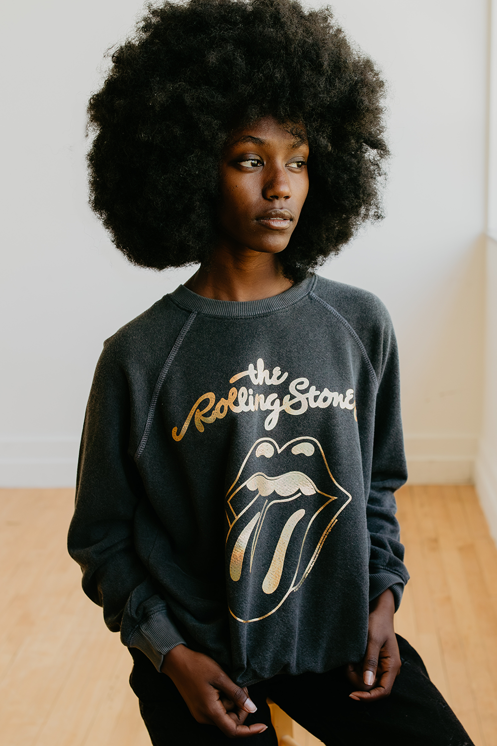 Adults Rolling Stones Sticky Fingers Sweatshirt
